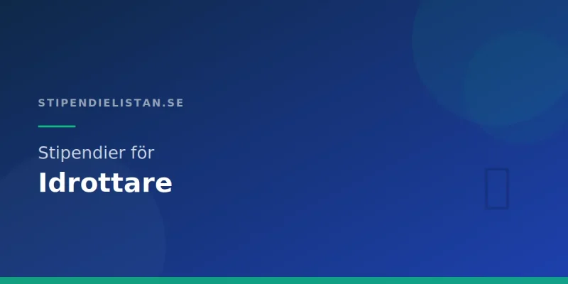 Stipendier för idrottare – Idrott och studier