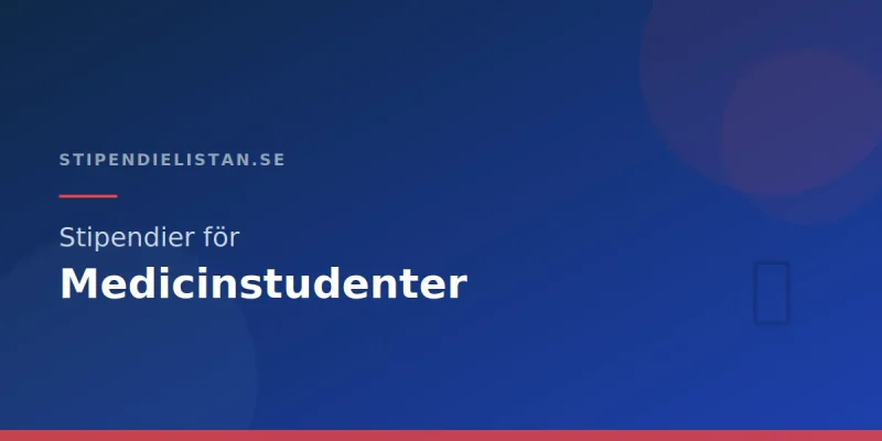 Stipendier för medicinstudenter